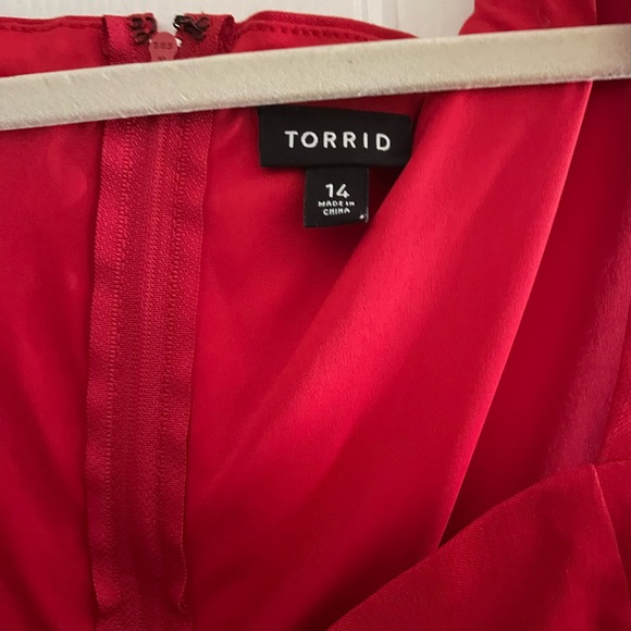 Torrid Rockabilly Red Dress - Picture 2 of 2
